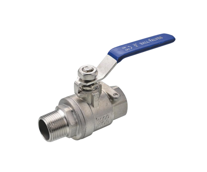 二片式內外螺紋球閥（重型）