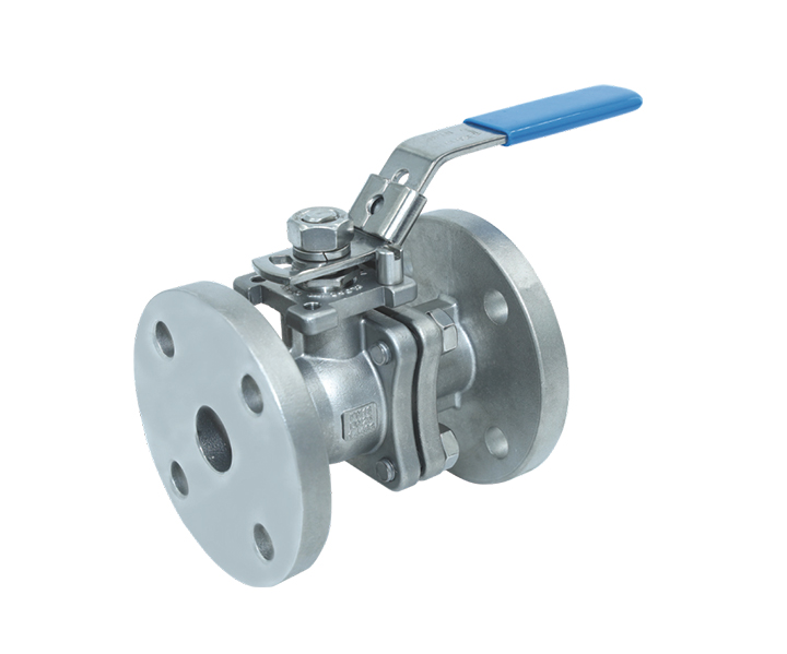 二片式全流量低平臺法蘭口球閥