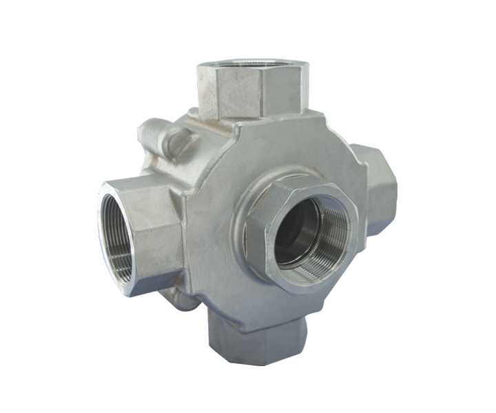 五通螺紋固定球閥