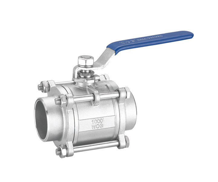 三片式對焊球閥（重型）